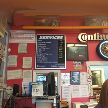 Red Line Auto & Tire - I don't see any signs for charging for extra service fee - Tires Near Me - Corona, New York Red Line Auto & Tire - I don't see any signs for charging for extra service fee - Tires Near Me - Corona, New York