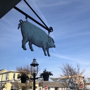 Blue Pig Tavern - View from the window - New American Near Me - Cape May, New Jersey Blue Pig Tavern - View from the window - New American Near Me - Cape May, New Jersey