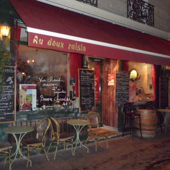 Au Doux Raisin - Aux doux raisins facade - French Near Me - Paris, 75