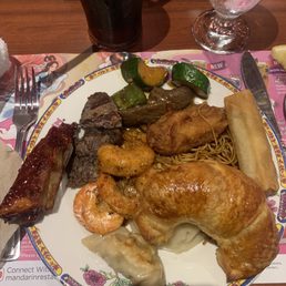 Buffet items