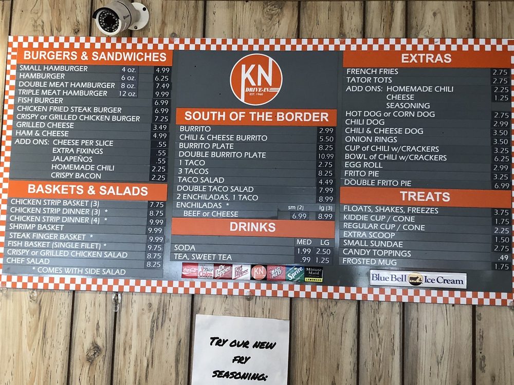 KN Root Beer Drive In Logo