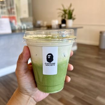 Caffeine Society - Sea Salt Cream Matcha Latte - Coffee & Tea Near Me - Sacramento, California