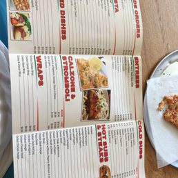 Menu. Enzo's
