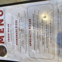Menu! Menu!