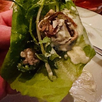 Mabel Gray - Beef tartar on a lettuce weap - New American Near Me - Hazel Park, Michigan Mabel Gray - Beef tartar on a lettuce weap - New American Near Me - Hazel Park, Michigan