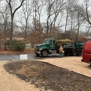 Emil Norsic & Son - Norsic truck and driver with power lines pulled down - Septic Services Near Me - Southampton, New York Emil Norsic & Son - Norsic truck and driver with power lines pulled down - Septic Services Near Me - Southampton, New York
