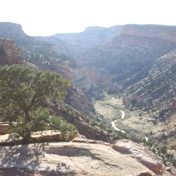 Fremont River Trail - View from first lookout, looking downriver - Hiking Near Me - Torrey, Utah