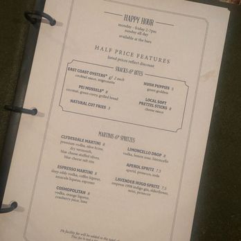 The Clydesdale - Happy Hour Menu - New American Near Me - Saint Louis, Missouri The Clydesdale - Happy Hour Menu - New American Near Me - Saint Louis, Missouri
