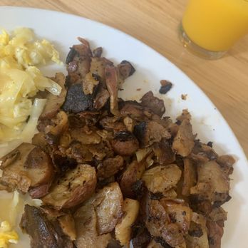 Rooster - Downtown - Burnt potatoes - Creperies Near Me - St. Louis, Missouri