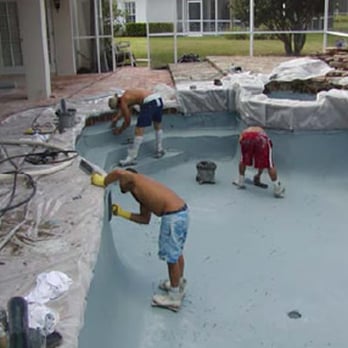 Unique Pools and Spas - everyone working hard - Pool & Hot Tub Service Near Me