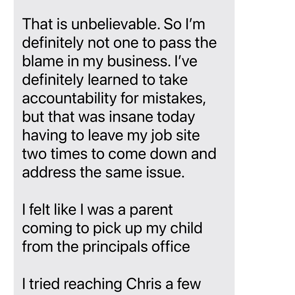 Harber Drywall & Coatings - Texts from contractor 1 - Painters Near Me Harber Drywall & Coatings - Texts from contractor 1 - Painters Near Me