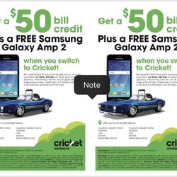 Cricket Wireless Authorized Retailer - DON'T MISS OUT THIS DEAL!!! $50REBART, AND FREE SAMUNG /LG PHONE!!STARTING AT MAY 26,2017