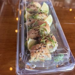 Krudos Sushi & Modern Kitchen - I love the packaging - unique.