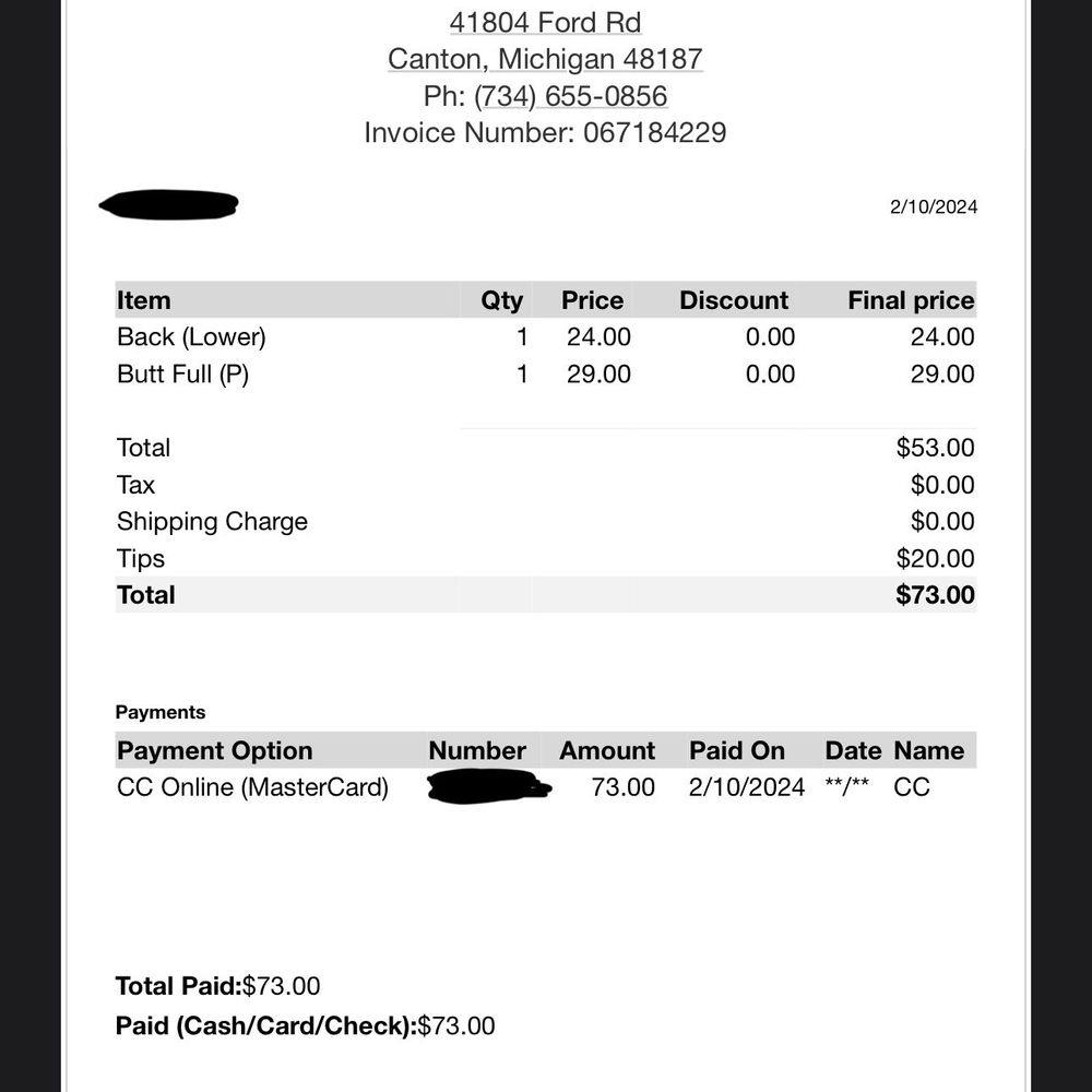 European Wax Center - Missing new client discount I was told I'd get for adding another wax to my single original scheduled waxing - Waxing Near Me - Canton, Michigan European Wax Center - Missing new client discount I was told I'd get for adding another wax to my single original scheduled waxing - Waxing Near Me - Canton, Michigan