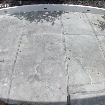 The Driveway Master Cleaner - The before cleaning picture of the backyard - Pressure Washers Near Me - San Jose, California