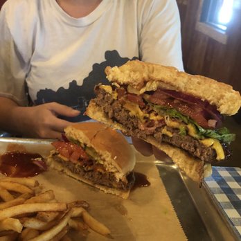 Mark's Feed Store - The bacon cheeseburger! - Barbeque Near Me - Louisville, Kentucky Mark's Feed Store - The bacon cheeseburger! - Barbeque Near Me - Louisville, Kentucky