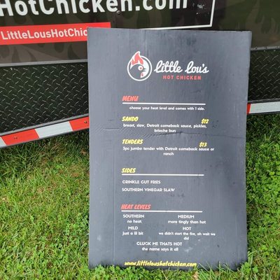 Menu photo 5 Little Lou's Hot Chicken Berkley, MI