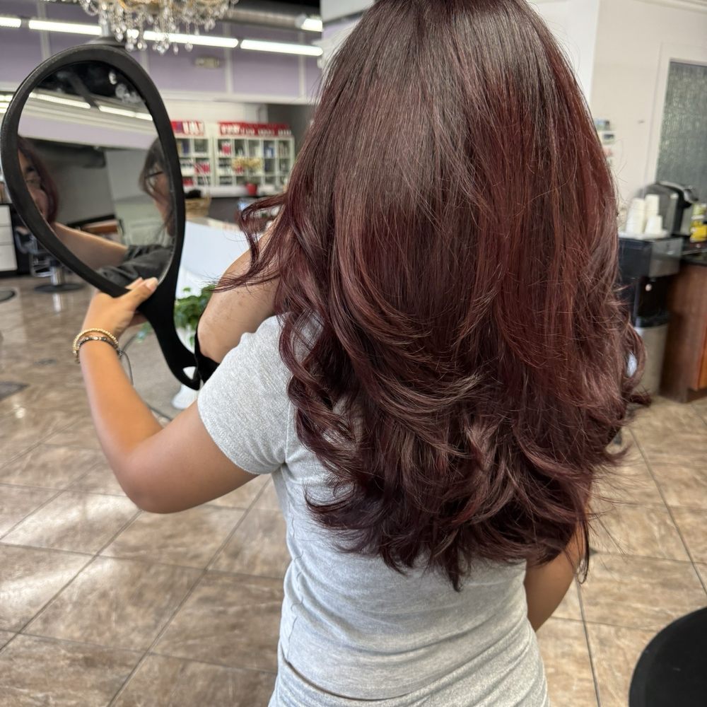 They did a fantastic job with my daughter's color and cut. They did a fantastic job with my daughter's color and cut.