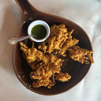 Adda Indian Cuisine - Onion Pakora - Indian Near Me - Chicago, Illinois Adda Indian Cuisine - Onion Pakora - Indian Near Me - Chicago, Illinois