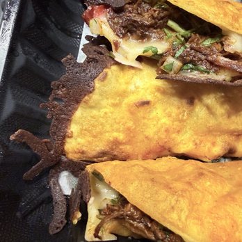 Venalonzo’s Tacos - Parker - Can you say burnt cheese? I got my meal to go and when I got home, I was very disappointed spending over $15 for three burnt cheese tacos. - Tacos Near Me - Parker, Colorado