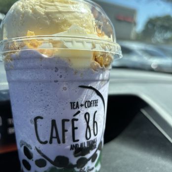 Cafe 86 - Upside down halo halo - Desserts Near Me - Artesia, California Cafe 86 - Upside down halo halo - Desserts Near Me - Artesia, California