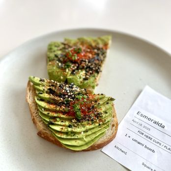 SPRO Coffee Lab - Umami Avocado Toast - Coffee & Tea Near Me - San Francisco, California SPRO Coffee Lab - Umami Avocado Toast - Coffee & Tea Near Me - San Francisco, California