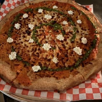 Devereaux House - Pizza was dry, tough, and crust was very hard. Nothing like NY style. - Wine Bars Near Me - Riverside, California
