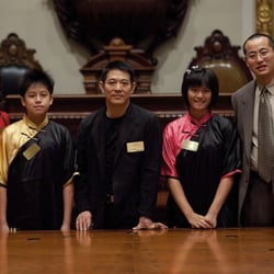 Wushu Kung Fu Fitness Center - Movie star Jet Li visited the NYSE for a Closing Bell ceremony organized by Allen Tjiong of the Wushu-Kung Fu Fitness Ctr.