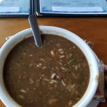 Snapper's Seafood - Seafood gumbo with three packs of crackers... - Seafood Near Me - Biloxi, Mississippi Snapper's Seafood - Seafood gumbo with three packs of crackers... - Seafood Near Me - Biloxi, Mississippi