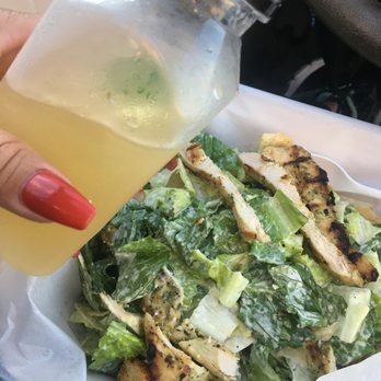 Moss Beach Distillery - Caesar Salad with Grilled Chicken and a Margarita to go. - Seafood Near Me - Moss Beach, California Moss Beach Distillery - Caesar Salad with Grilled Chicken and a Margarita to go. - Seafood Near Me - Moss Beach, California