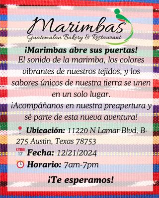 Marimbas Guatemalan Bakery & Restaurant by null