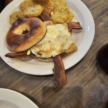 Silo Social - Classic Sando- egg and cheese sandwich on a bagel with your choice of meat - Coffee & Tea Near Me - Rochester, New York Silo Social - Classic Sando- egg and cheese sandwich on a bagel with your choice of meat - Coffee & Tea Near Me - Rochester, New York