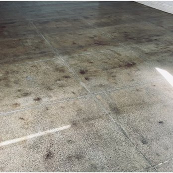 Decorative Concrete Restoration - Photo doesn't even do it justice. Looks incredible! So happy! - Flooring Near Me