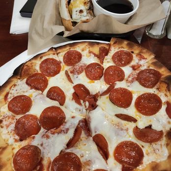 Cosmopolitan Tavern - Pepperoni pizza - Cocktail Bars Near Me - Fresno, California