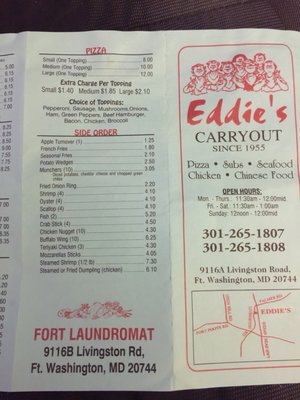 Menu photo 5 Eddie's Carryout Fort Washington, MD Menu photo 5 Eddie's Carryout Fort Washington, MD
