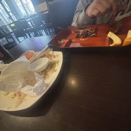 We ate every bite. K Roll Galbi Lunch