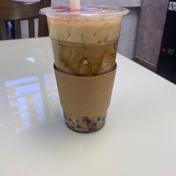 Don Chicken - Brown sugar milk tea with tapioca pearls - Korean Near Me - Carlstadt, New Jersey Don Chicken - Brown sugar milk tea with tapioca pearls - Korean Near Me - Carlstadt, New Jersey