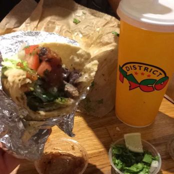 District Taco - Carne asada load on the pico de gallo - Mexican Near Me - Washington, DC, District of Columbia