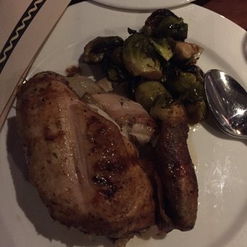 TOWN - Whole half roasted chicken with Brussel sprouts side - Steakhouses Near Me - San Carlos, California TOWN - Whole half roasted chicken with Brussel sprouts side - Steakhouses Near Me - San Carlos, California