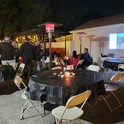 Dunamis Events - Heaters, chairs, & tables all rented