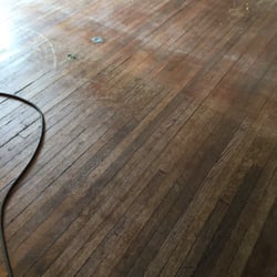 Dave's Hardwood Flooring - The ivy club@ Prinston  U     Library. Before
