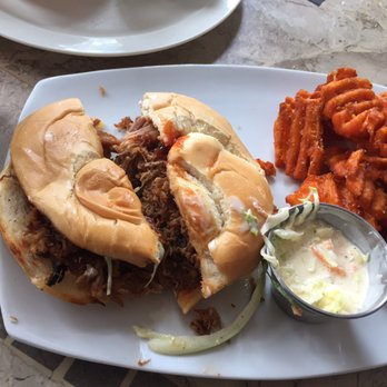 Tribeca Tavern - Pulled pork, slaw and SP Fries - American Near Me - Cary, North Carolina