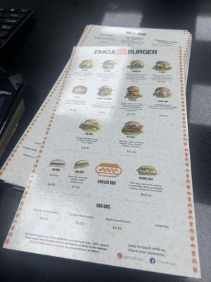 Menu photo 1 Emoji Burger Jackson Heights, NY