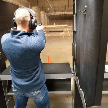 Marksman Indoor Range - Bowling pin match - Firearm Training Near Me - Waterloo, Nebraska