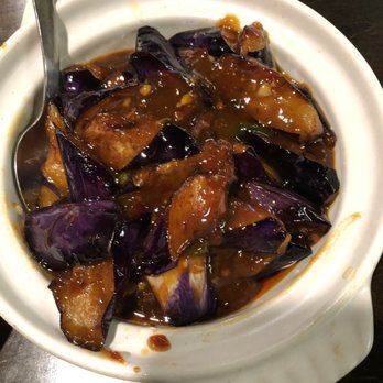 Uncle Zhou - Eggplant in sweet n sour sauce - Chinese Near Me - Plano, Texas Uncle Zhou - Eggplant in sweet n sour sauce - Chinese Near Me - Plano, Texas