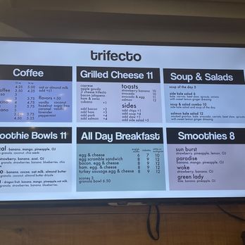 Trifecto Bar - Trifecto menu - Coffee & Tea Near Me - Clarksville, Maryland