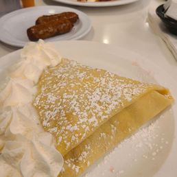 Strawberry cheesecake crepe Strawberry cheesecake crepe