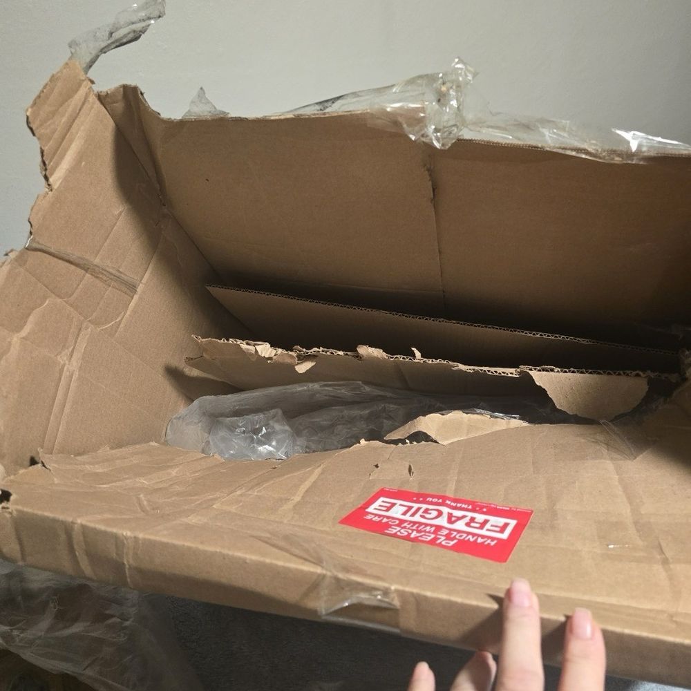 The UPS Store - This is how box with family treasure arrived - Printing Services Near Me - Hemet, California