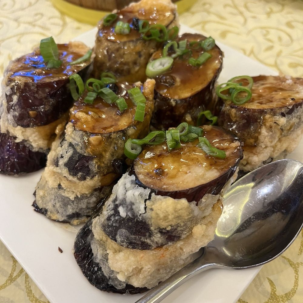 Grand Dynasty - fried egg plant - Seafood Near Me - San Jose, California Grand Dynasty - fried egg plant - Seafood Near Me - San Jose, California