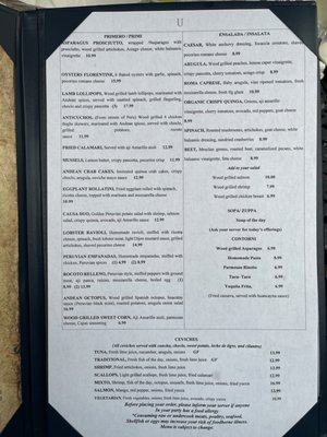 Menu photo 8 Tumi Peruvian and Italian Kitchen Hyannis, MA Menu photo 8 Tumi Peruvian and Italian Kitchen Hyannis, MA